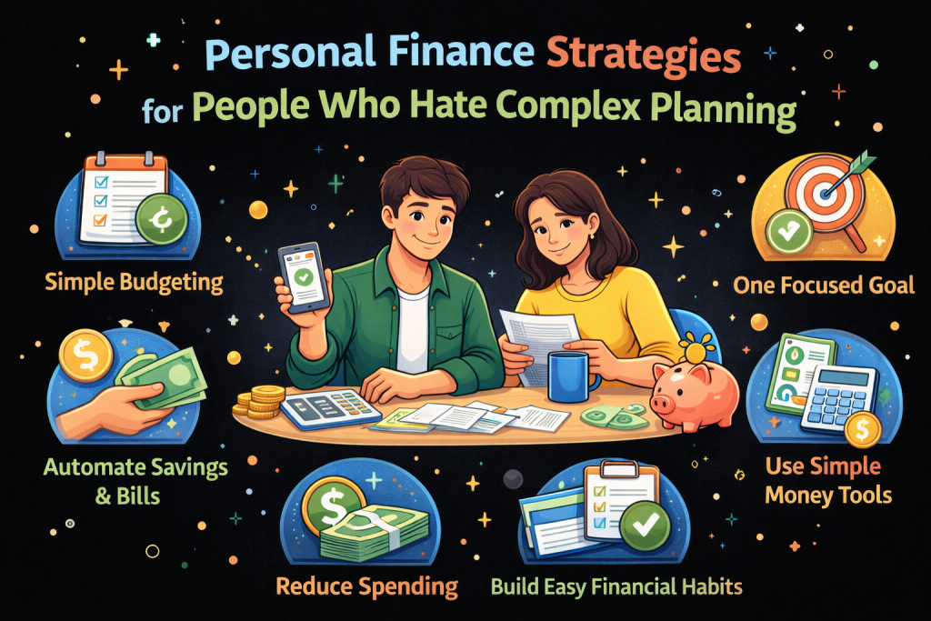 Personal Finance Strategies for People Who Hate Complex Planning