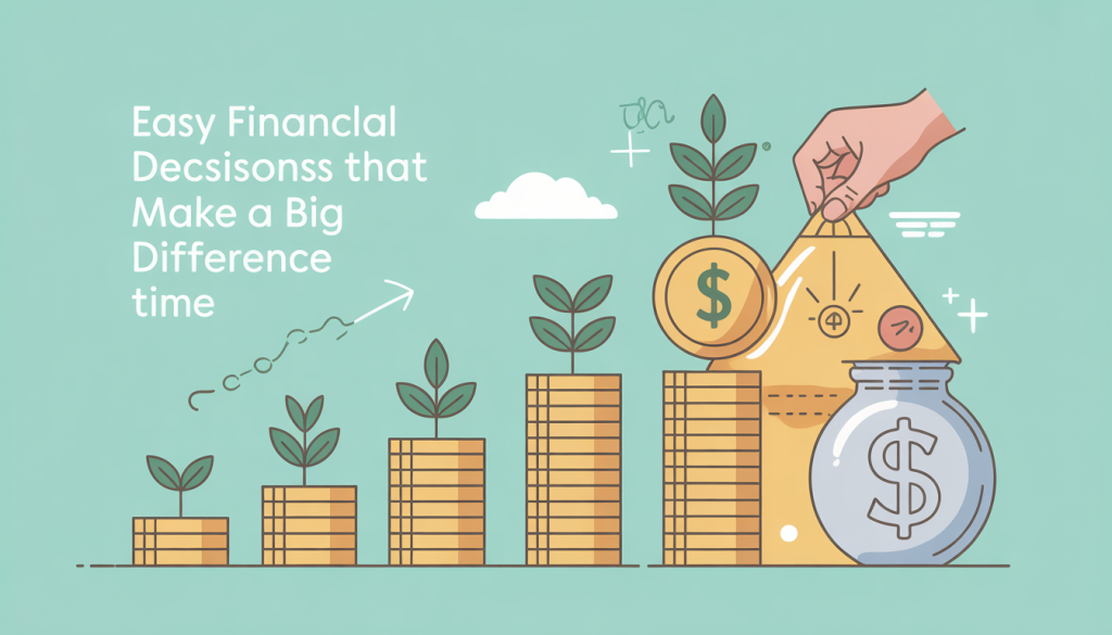 Easy Financial Decisions That Make a Big Difference Over Time