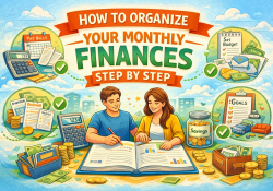 How to Organize Your Monthly Finances Step by Step